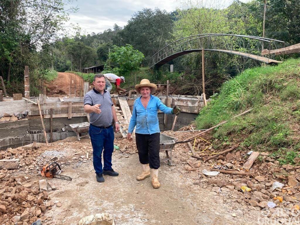 Pontes de conexão são concluídas em comunidades de Vista Alegre