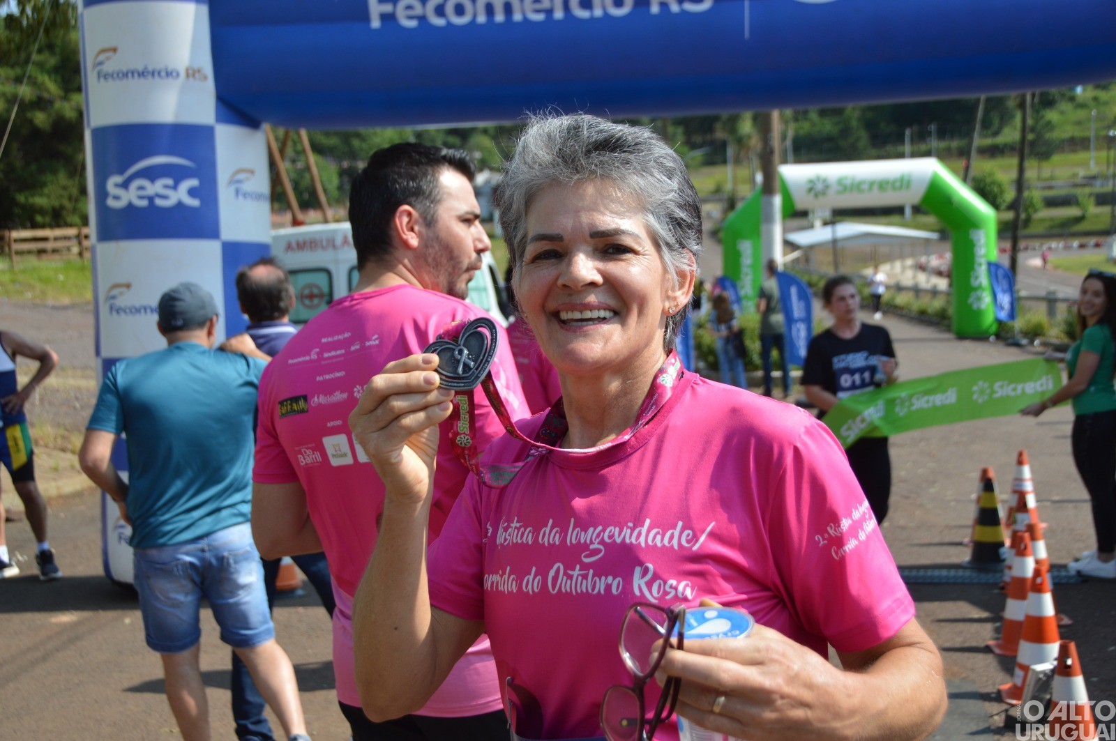 Rústica da Longevidade/Outubro Rosa reúne atletas de toda a região em FW