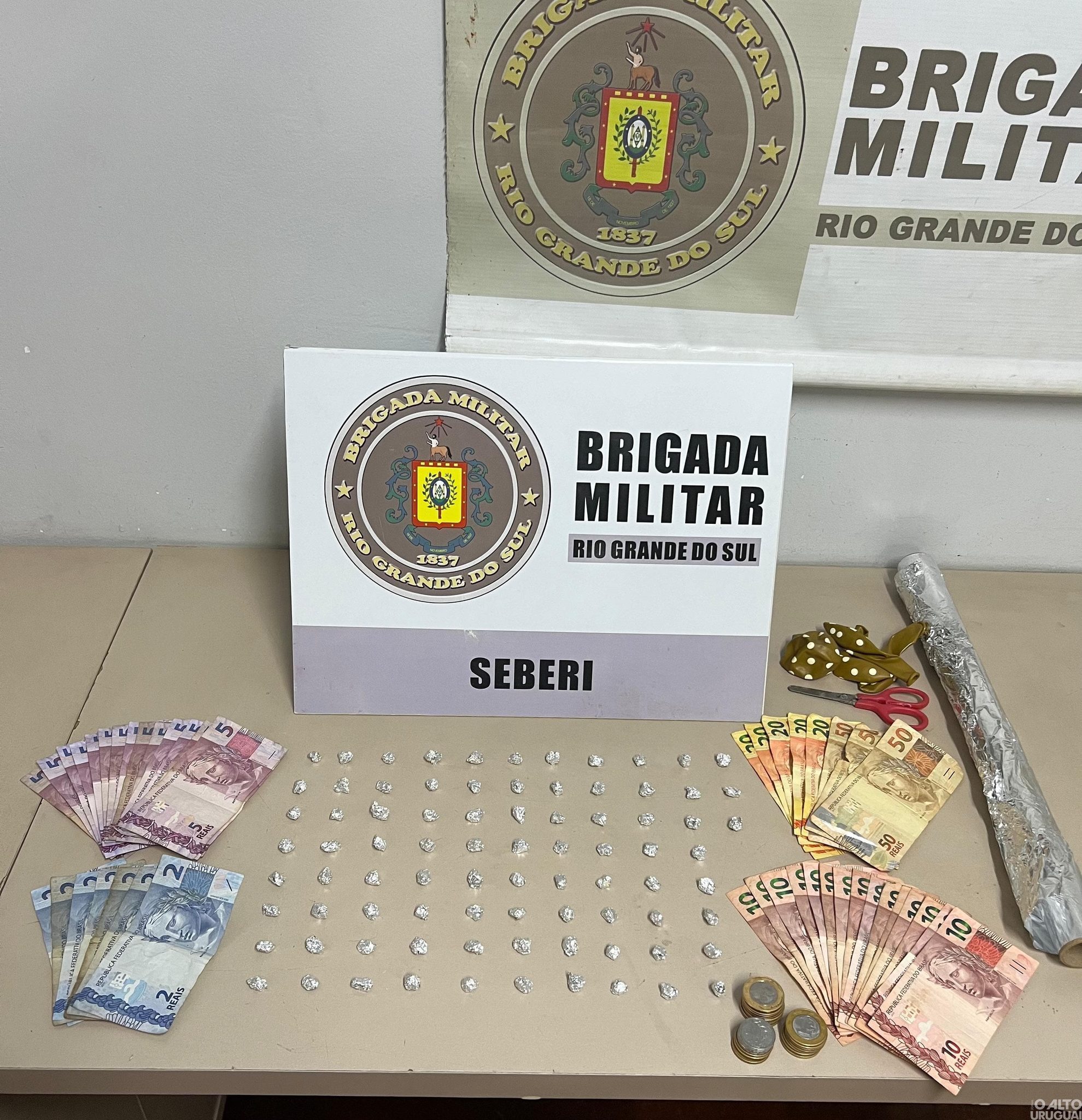 Indivíduo é preso em seberi por porte de drogas