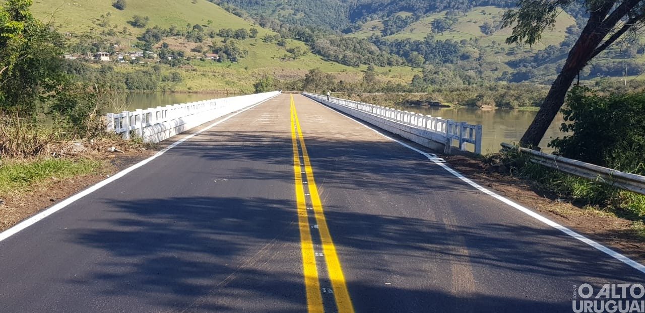 Liberado tráfego em ponte na RSC-480