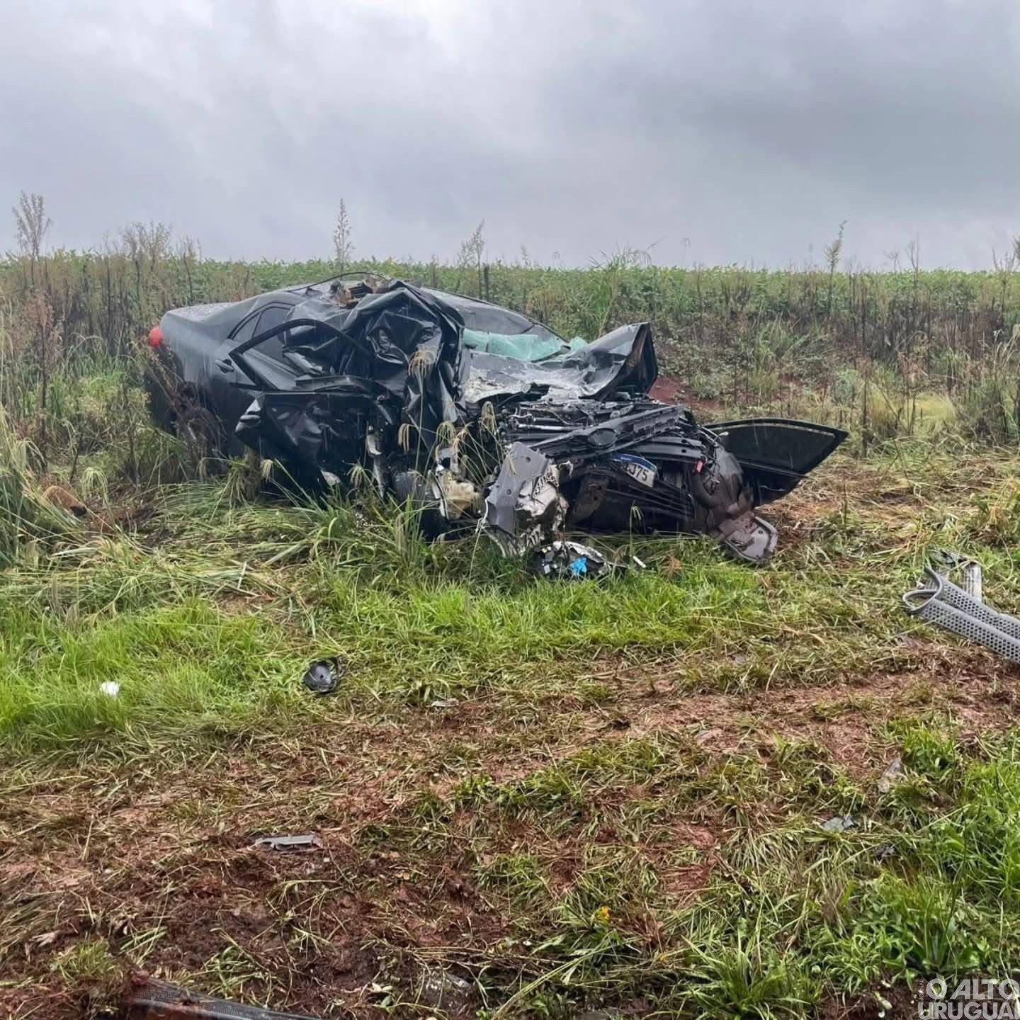 Morador de Jaboticaba fica ferido em acidente na BR-386