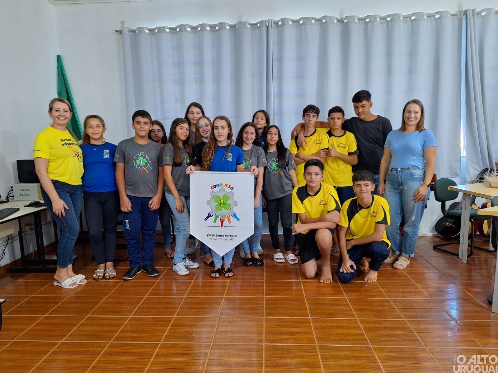 Cooperativa Escolar Santa Bárbara retoma atividades em Rodeio Bonito