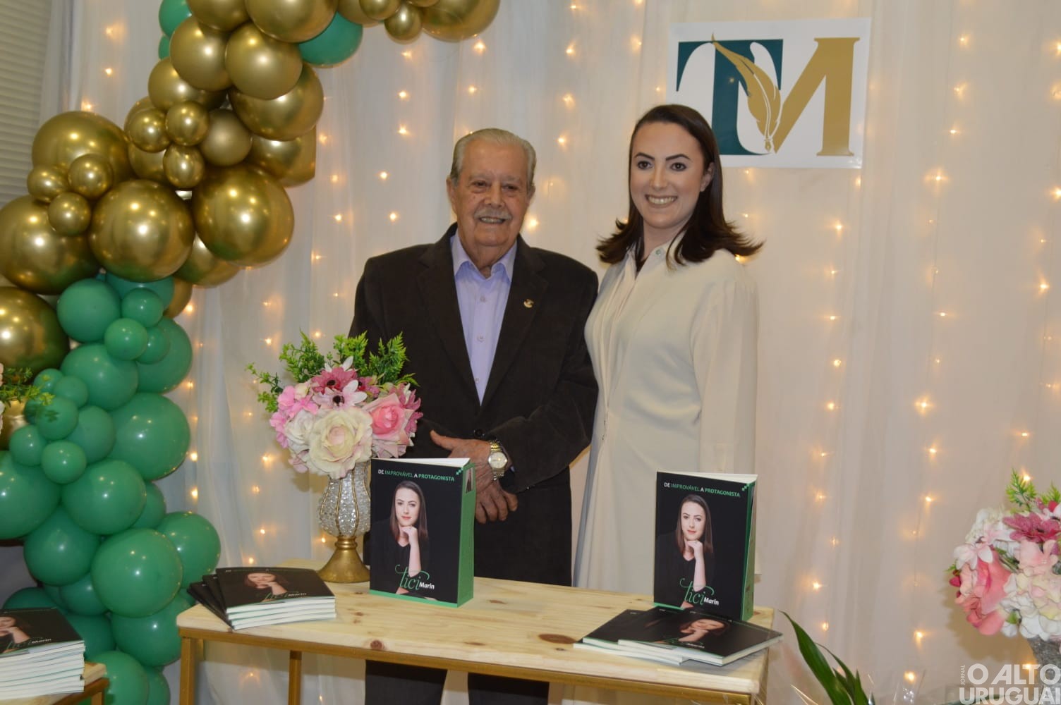 Tici Marin lança autobiografia "De Improvável a Protagonista"