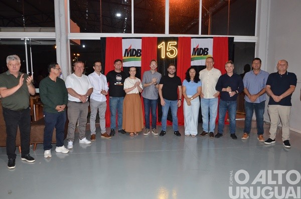 MDB realiza encontro regional em Seberi com a presença de Gabriel Souza