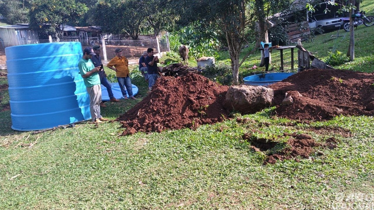 Secretaria de Agricultura e Meio Ambiente realiza ações no interior de Erval Seco