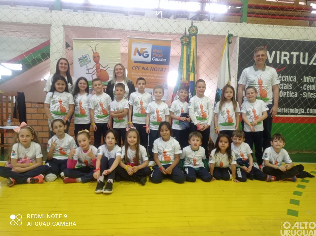 Alunos de Planalto participam da Gincana Cidadão do Amanhã