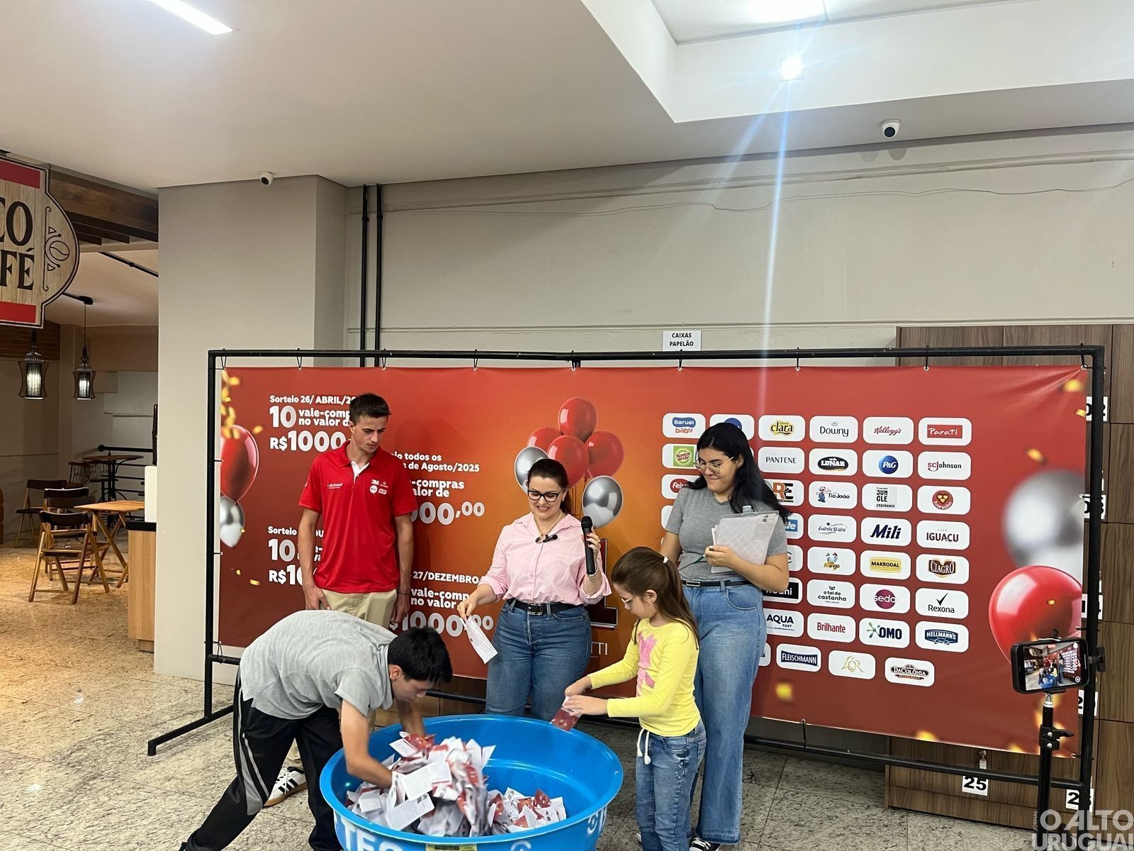 Confira os ganhadores do primeiro sorteio da campanha de 51 anos do Super Bertoletti