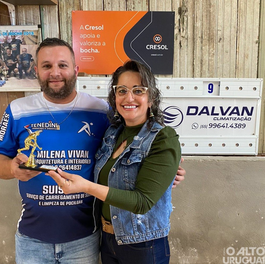 Campeões de bocha são definidos em Rodeio Bonito