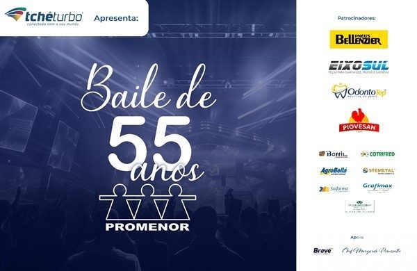 Baile neste sábado marca os 55 anos do Promenor