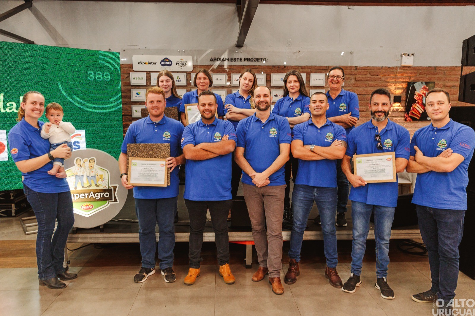 SuperAgro: melhores produtores de suínos são premiados durante a Expointer