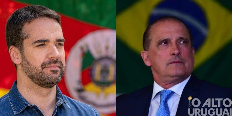 Debate entre Eduardo Leite e Onyx Lorenzoni acontece nesta segunda-feira