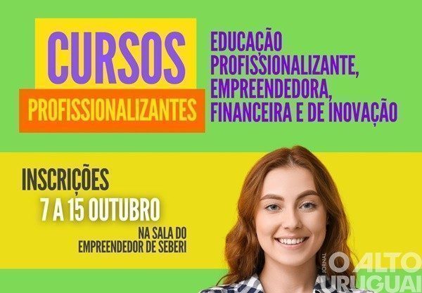 Prefeitura de Seberi promove cursos profissionalizantes gratuitos