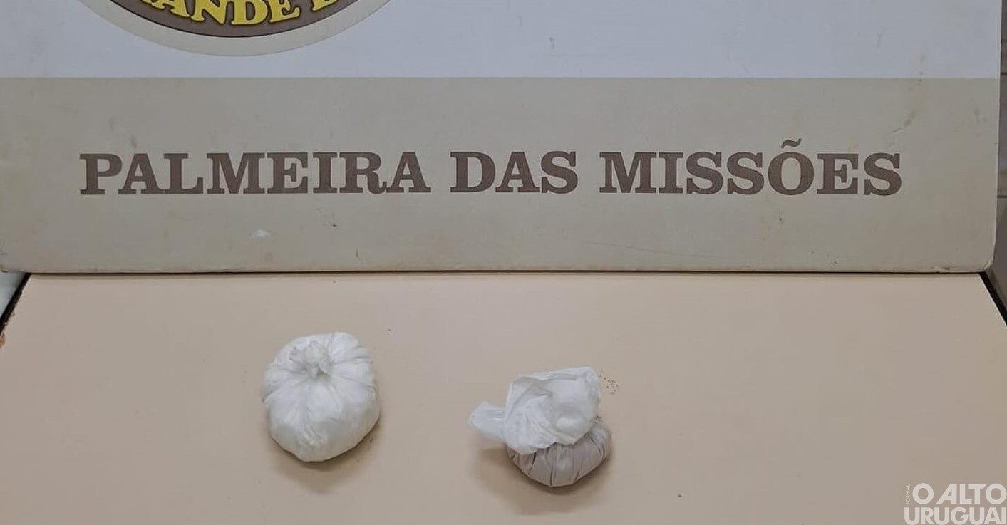 Homem é preso por tráfico de drogas em Palmeira das Missões