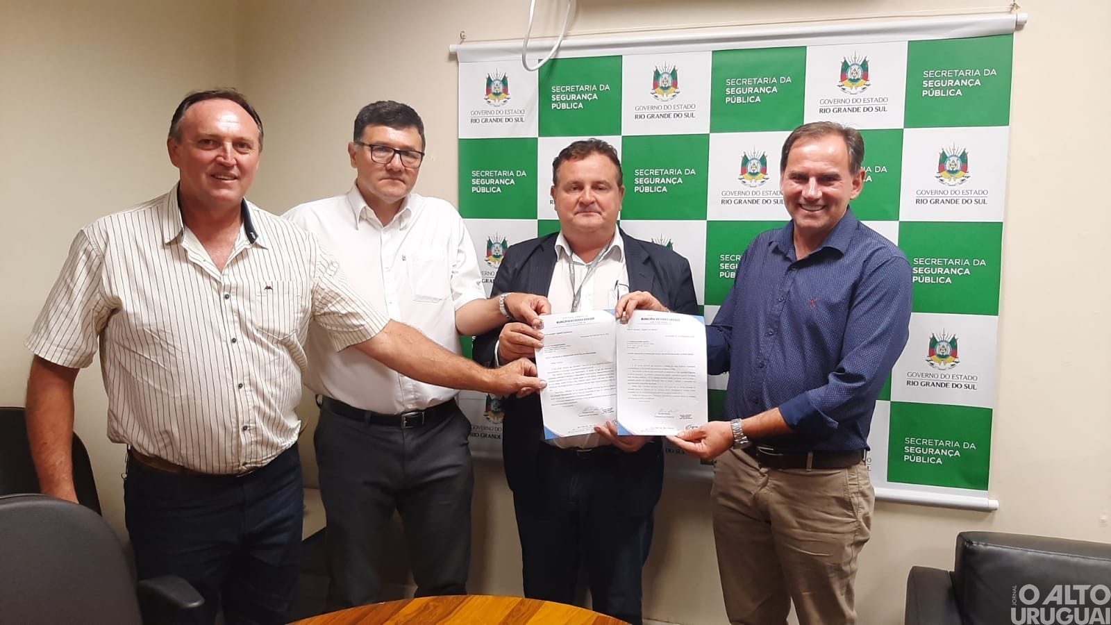 Prefeito de Cerro Grande busca reforço para a segurança pública do município