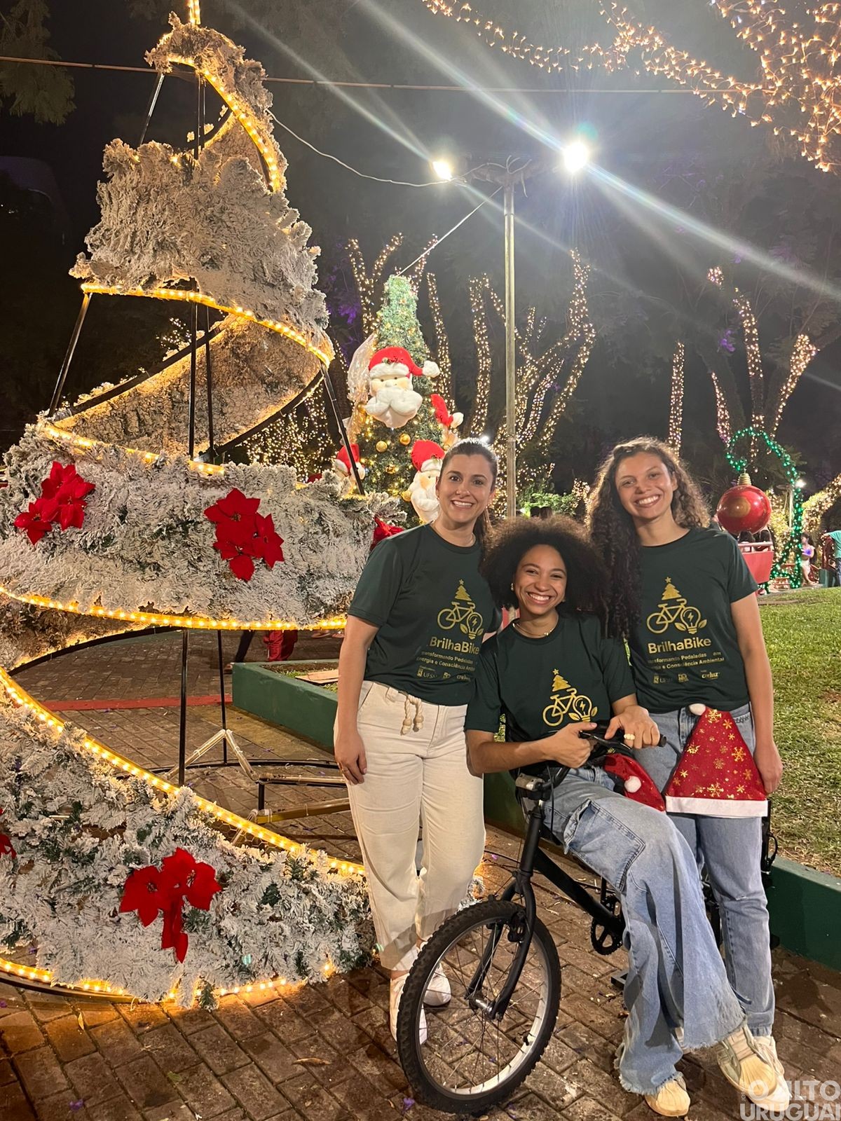 Projeto BrilhaBike transforma pedaladas em energia para o Frederico em Luz