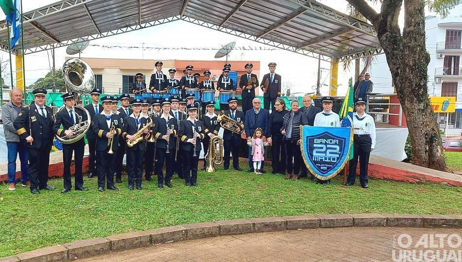 Palmitinho: lei estabelece criação oficial da Banda Municipal 22 de Maio
