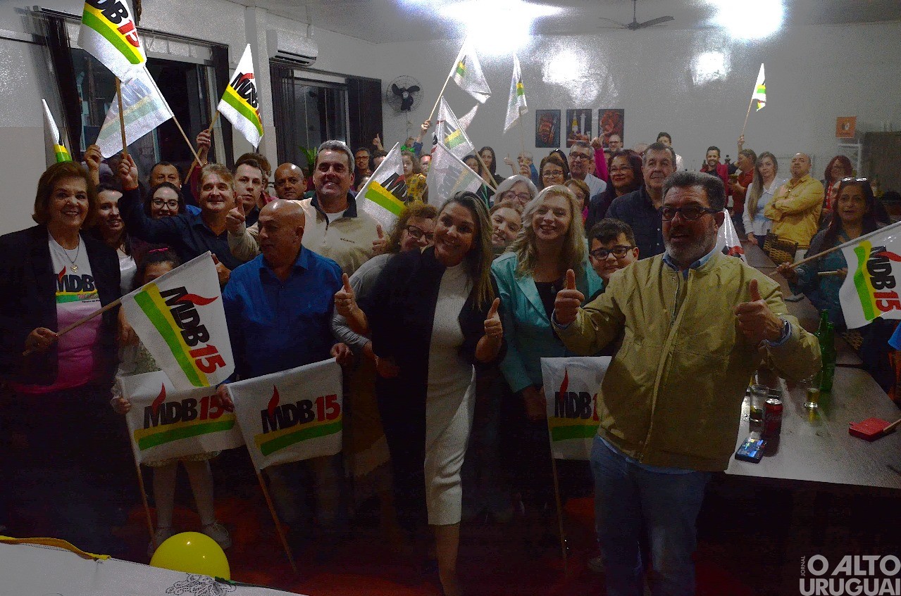 Karini Uchôa e Gesiel Serra são pré-candidatos ao Executivo de Palmeira das Missões