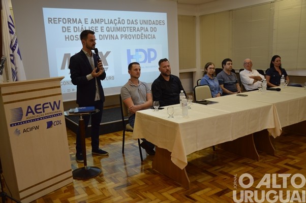 Assinado contrato entre empresa e HDP para a construção da Oncologia