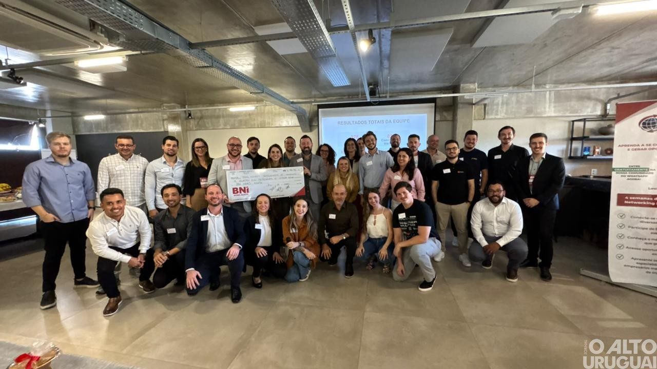 BNI Ágata realiza encontro em Frederico Westphalen e marca início de nova gestão