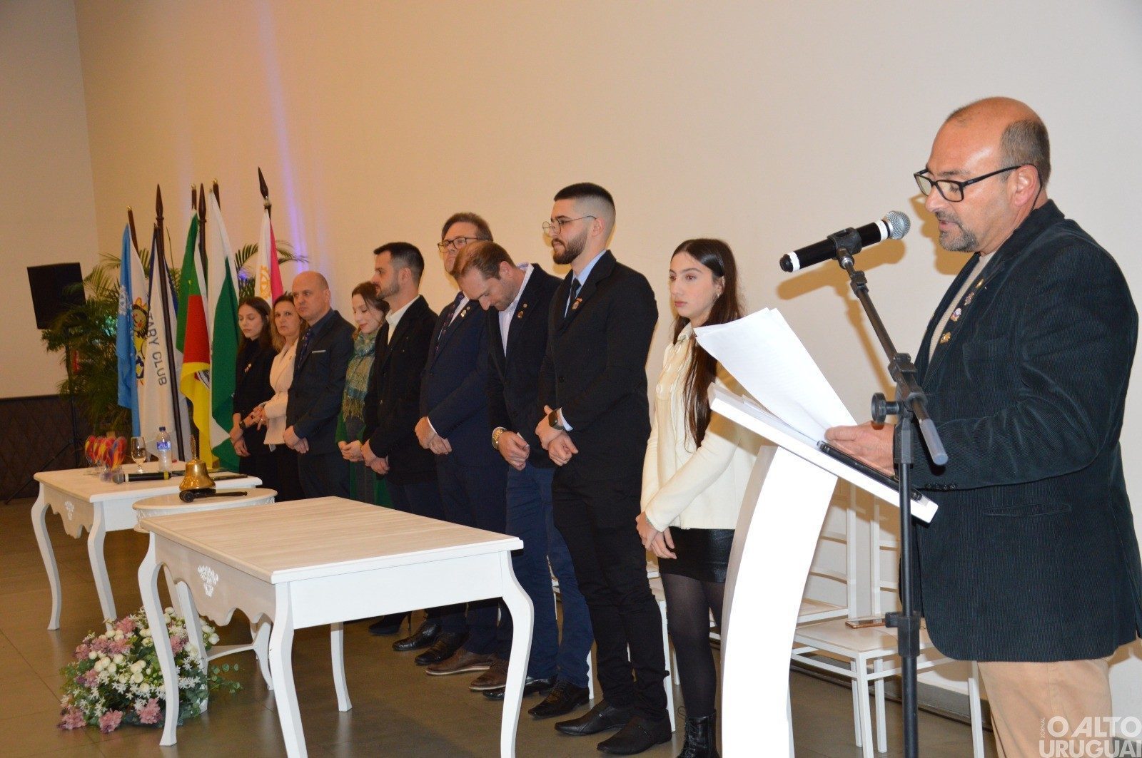Clubes de Rotarys empossam novas diretorias em FW