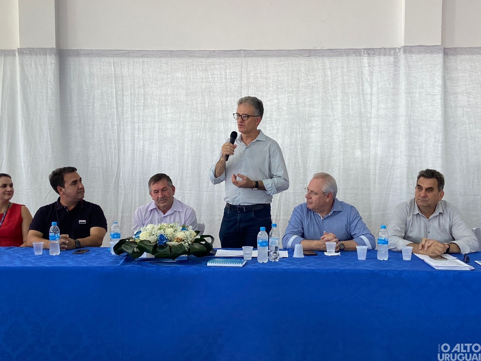 Reunião da Amzop é realizada durante Feira do Peixe de Taquaruçu do Sul