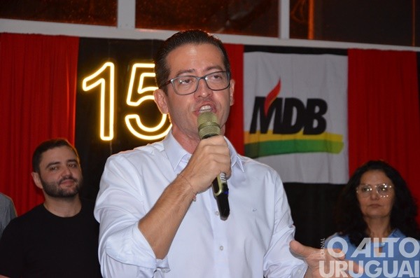MDB realiza encontro regional em Seberi com a presença de Gabriel Souza