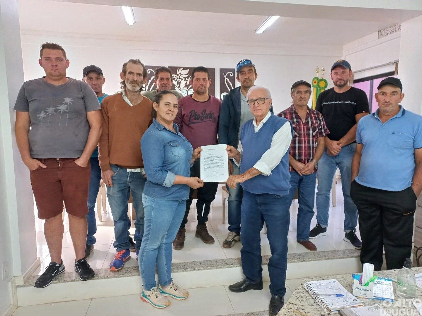 Moradores de Palmitinho serão contemplados com novos equipamentos de patrulha agrícola