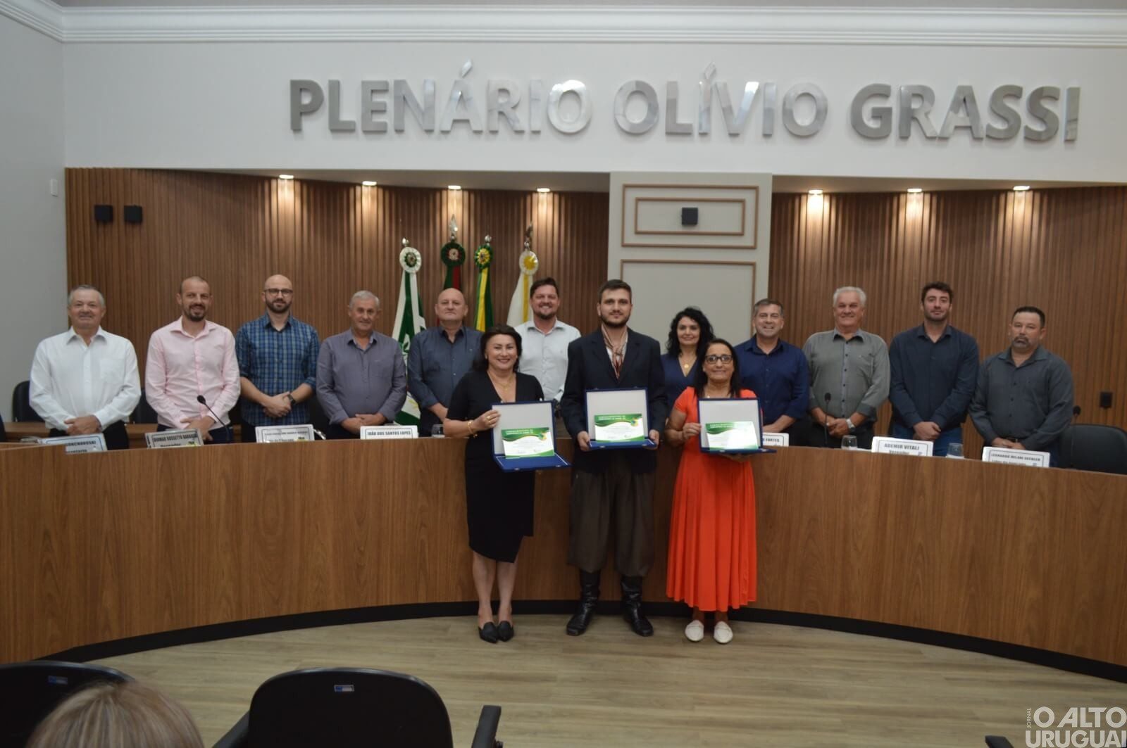 Seberienses recebem moção de aplausos em sessão da Câmara de Vereadores