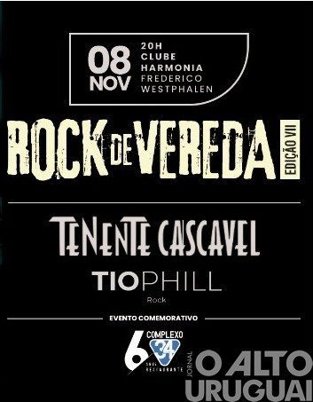 7ª edição Rock de Vereda celebra aniversário do Complexo 34