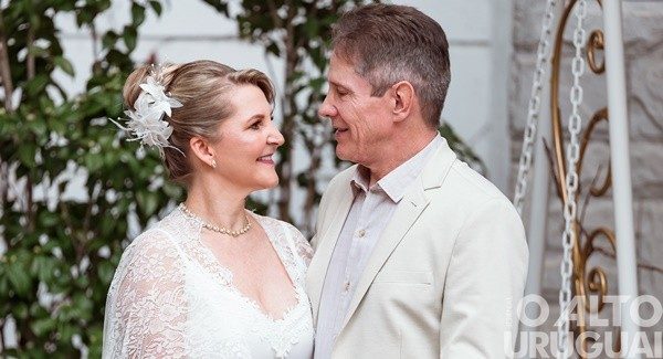 Loreci Reginski Pinheiro e Roque Vanelli Pinheiro renovam votos