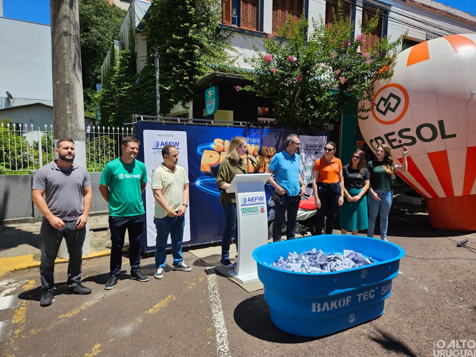 Show de Prêmios: ganhadora da primeira moto é da cidade de FW