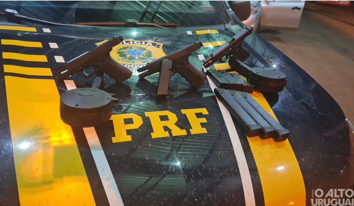 PRF prende homem com armas e carregadores em Seberi