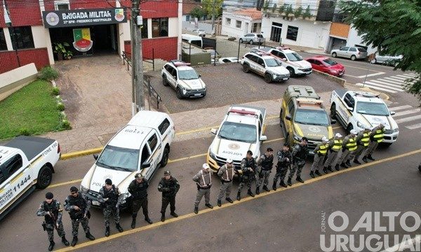 37º BPM participa do lançamento da Operação Divisa e Fronteiras