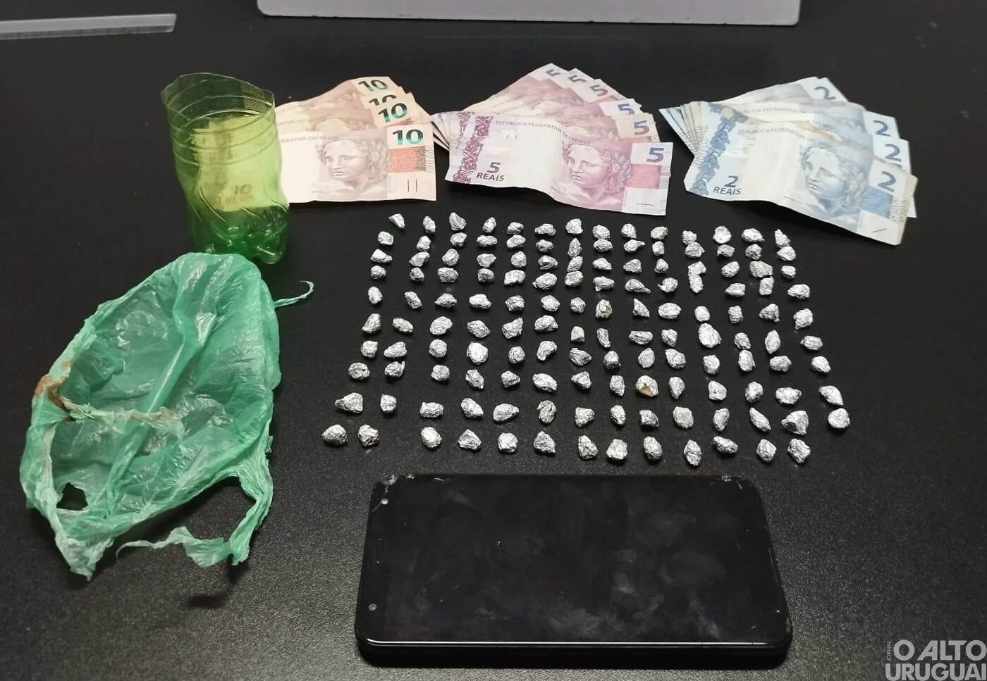Jovem é preso em FW por tráfico de drogas