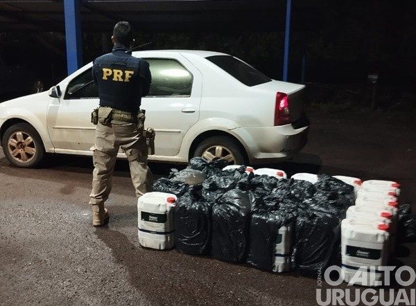 PRF prende contrabandistas com mais de meia tonelada de agrotóxicos ilegais