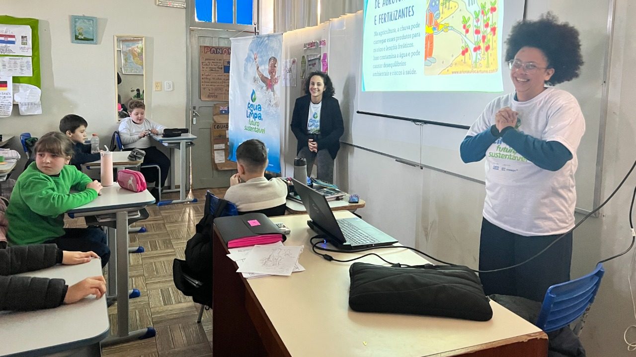 Projeto Água Limpa, Futuro Sustentável chega a mais duas escolas de Frederico Westphalen nesta terça-feira