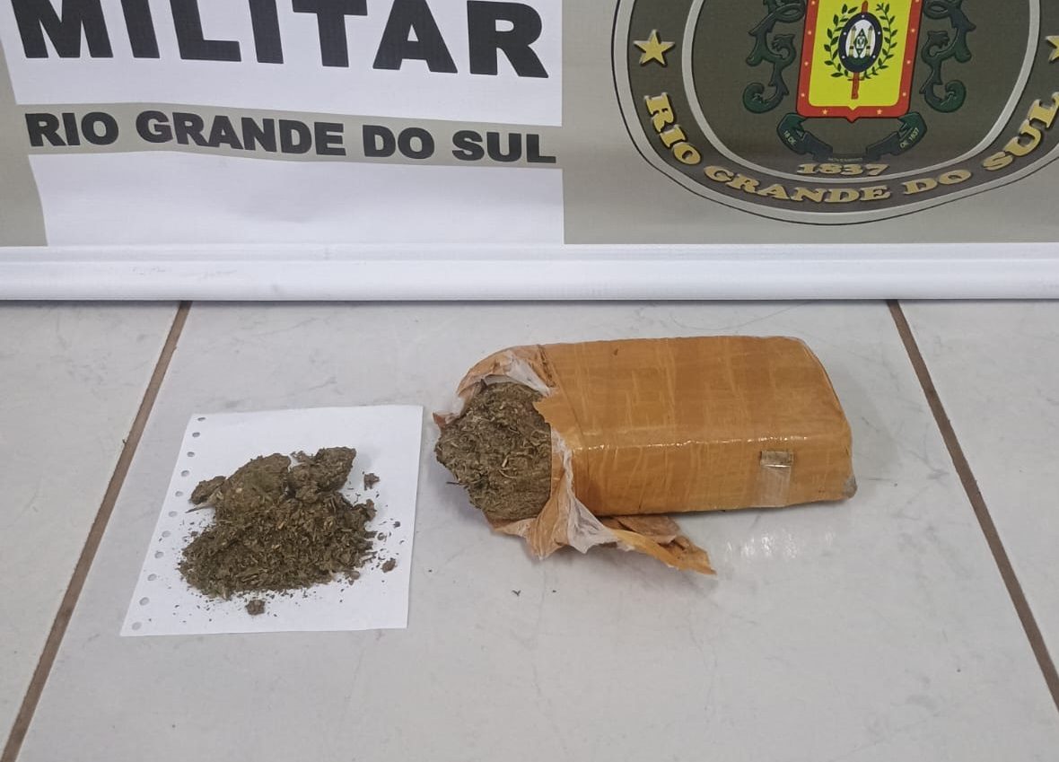 Brigada Militar prende suspeito por tráfico de drogas em Alpestre
