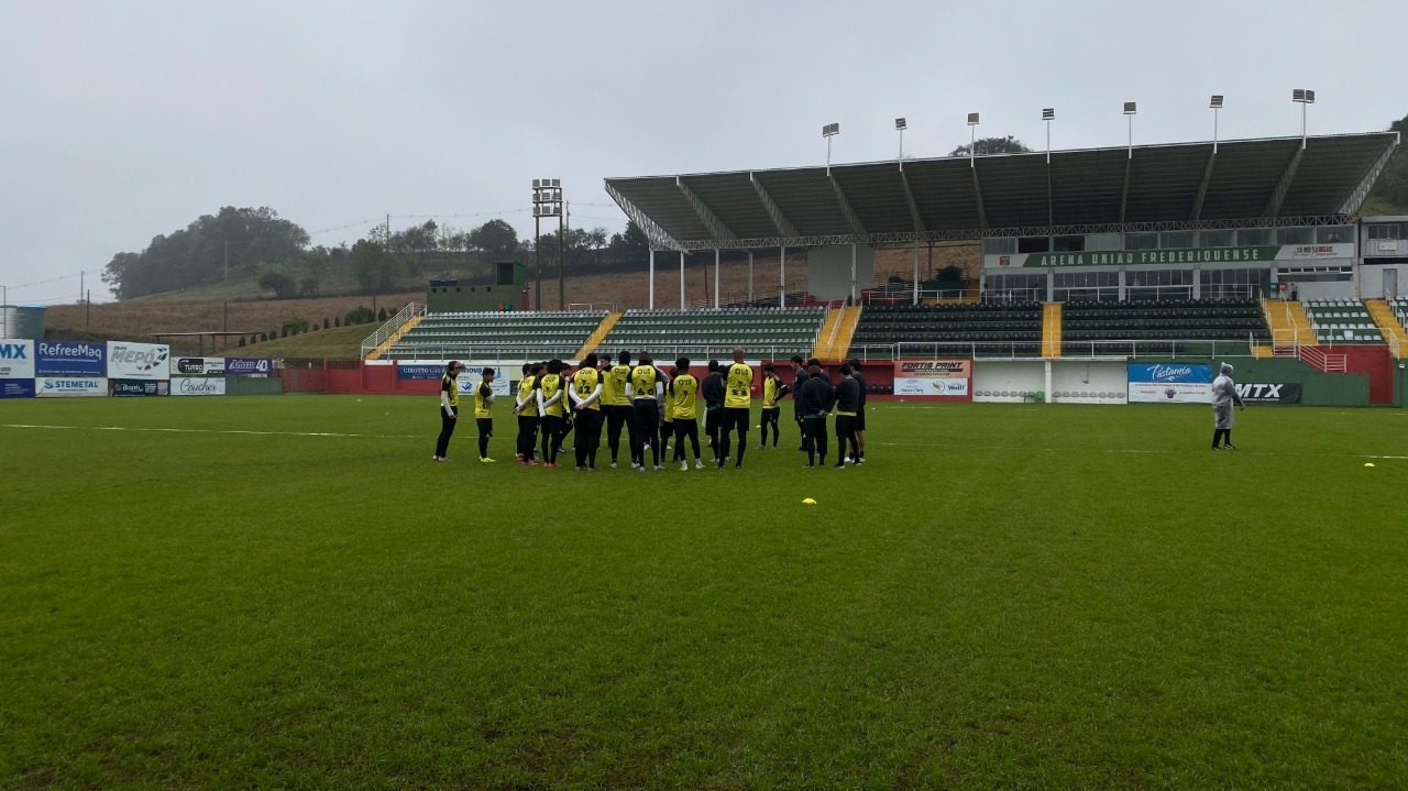 União Frederiquense encerra preparação para enfrentar o Passo Fundo pela Série A2
