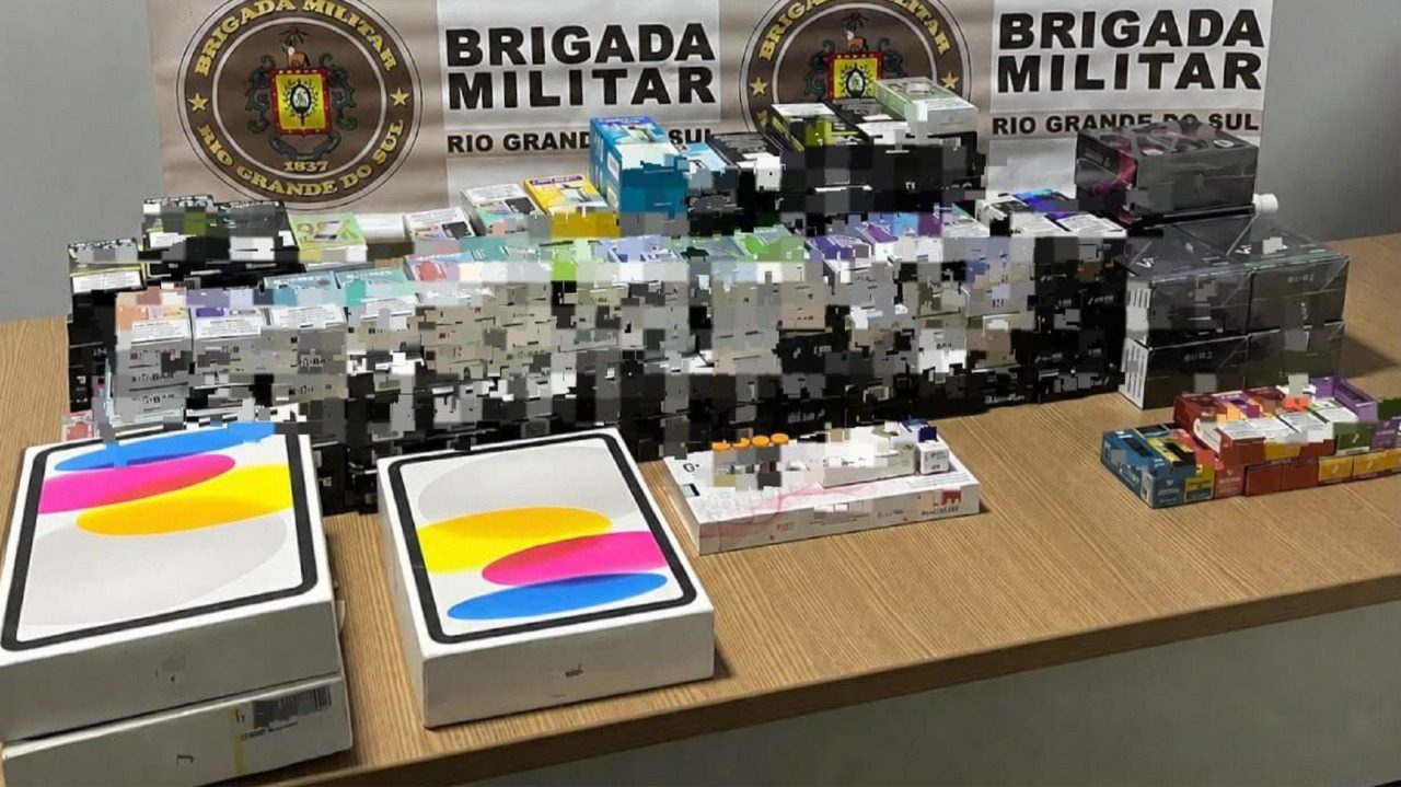 Homem é preso por contrabando durante abordagem a ônibus em Iraí