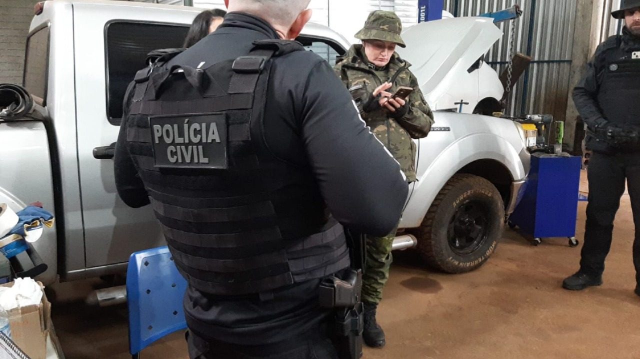 Dono de desmanche é preso por receptação após operação em FW