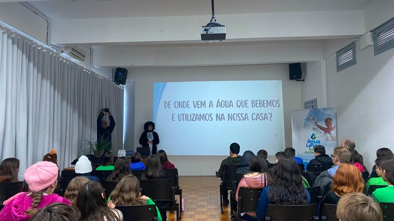 Planalto: projeto sobre preservação da água mobiliza estudantes do Instituto Estadual Padre Vitório