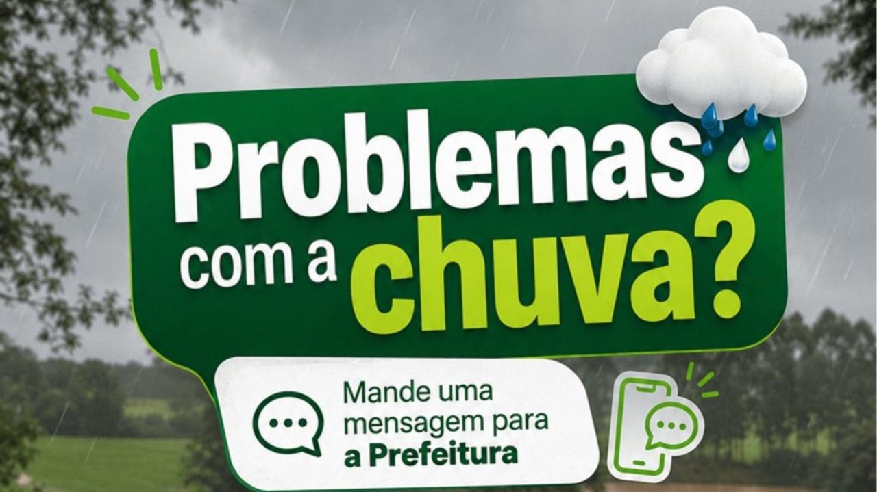 Prefeitura de Seberi orienta população a informar problemas causados pela chuva