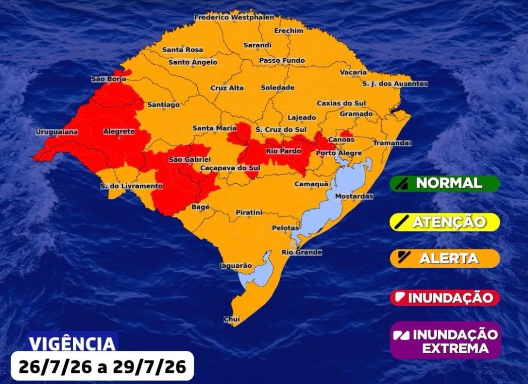 (Foto: Defesa Civil/ Divulgação)