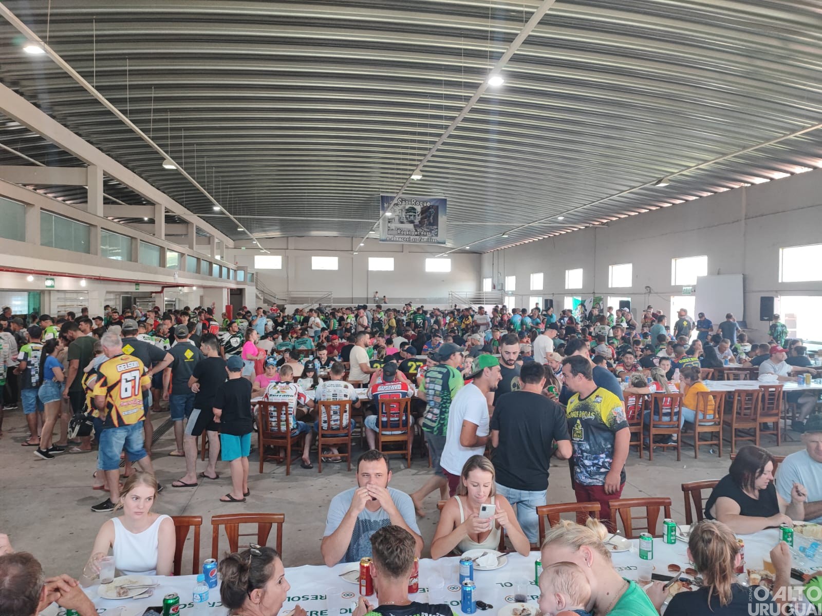 Trilhão movimenta Taquaruçu do Sul
