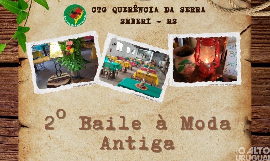 2º Baile à Moda Antiga acontece neste sábado, 7