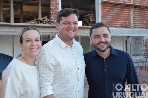 Vice-governador Gabriel Souza faz visita ao hospital de Seberi