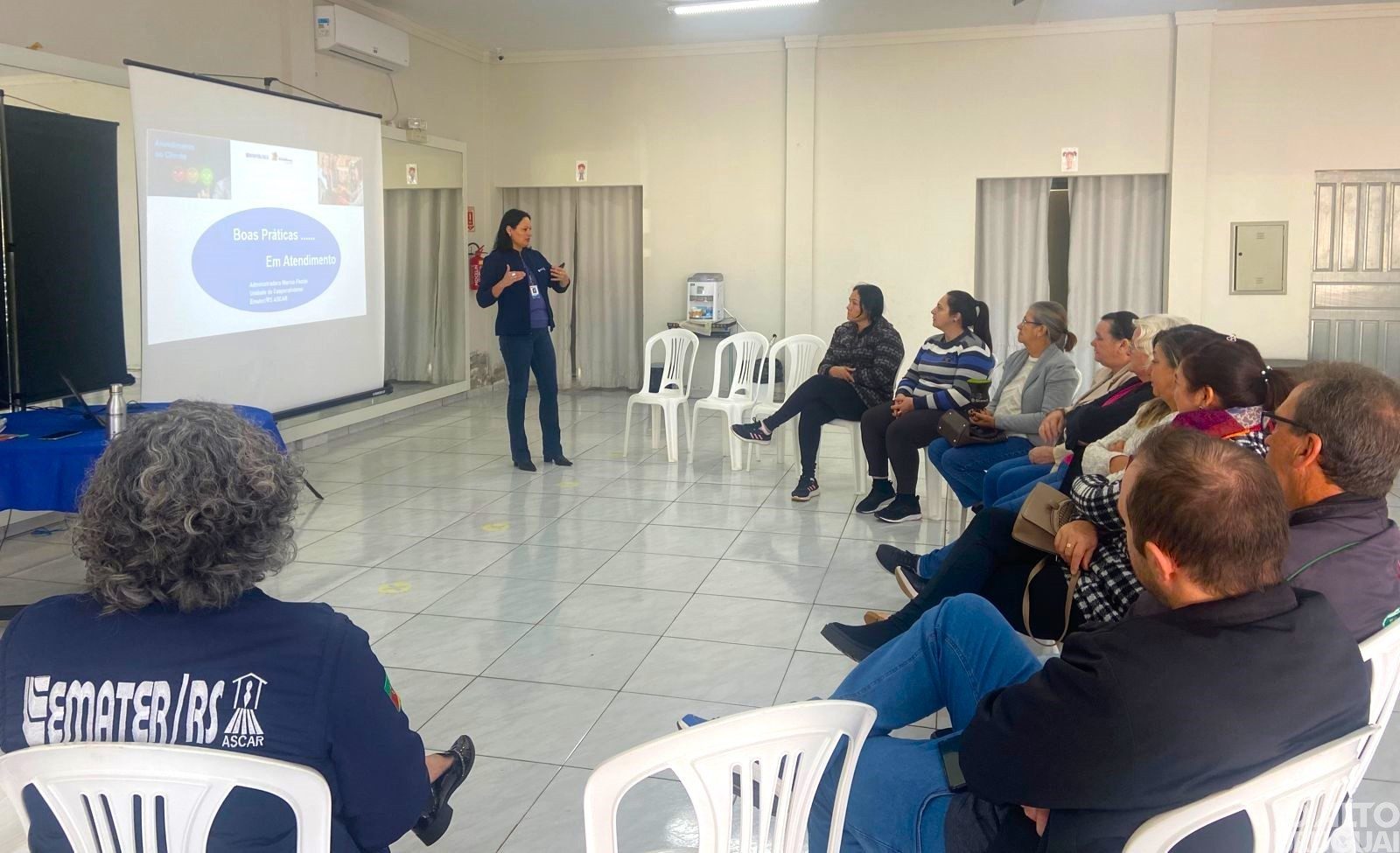 Emater/RS-Ascar capacita feirantes em Vista Alegre