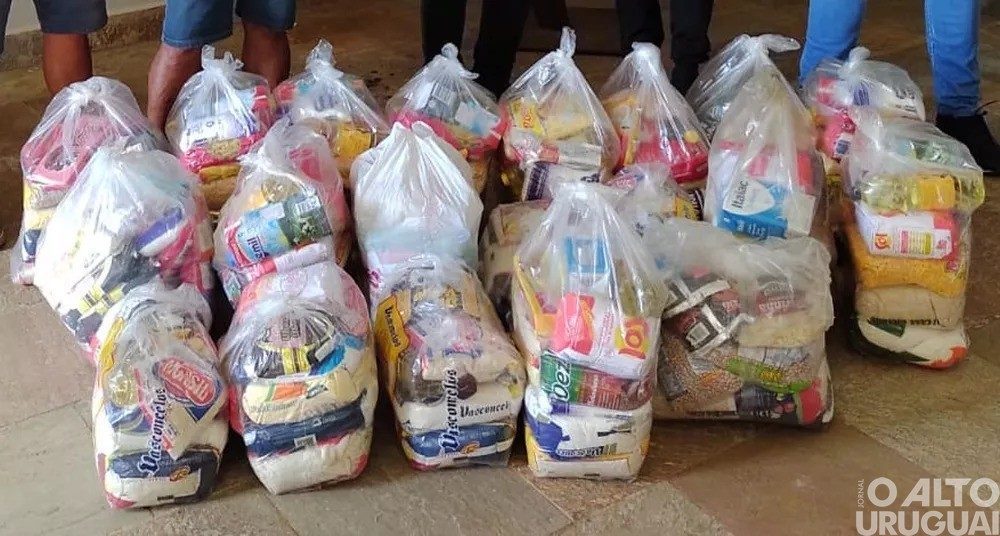 Entregas de cestas básicas para garimpeiros de Ametista do Sul iniciam amanhã