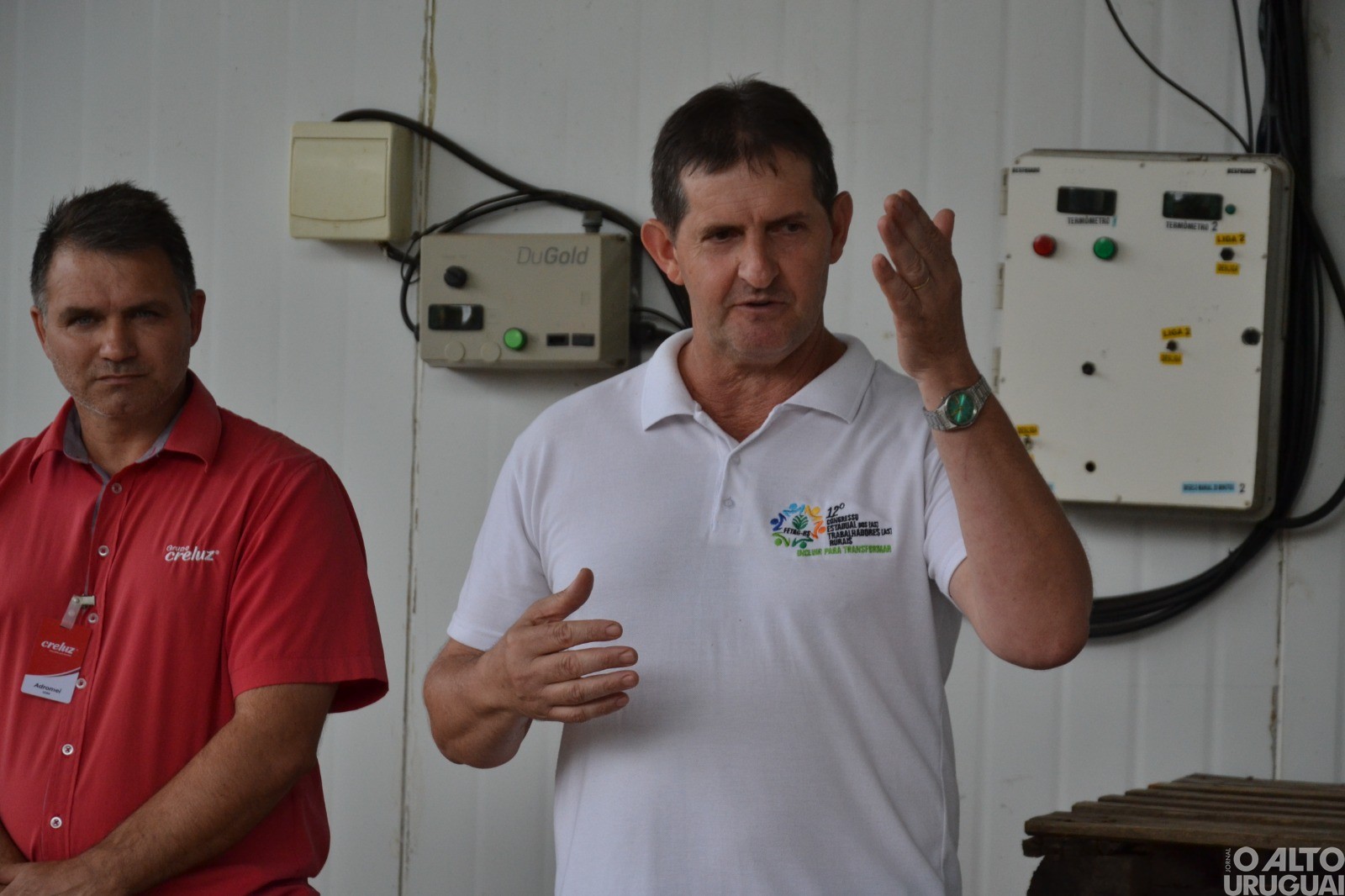 Ato simbólico marca a abertura oficial da colheita da uva em Ametista do Sul