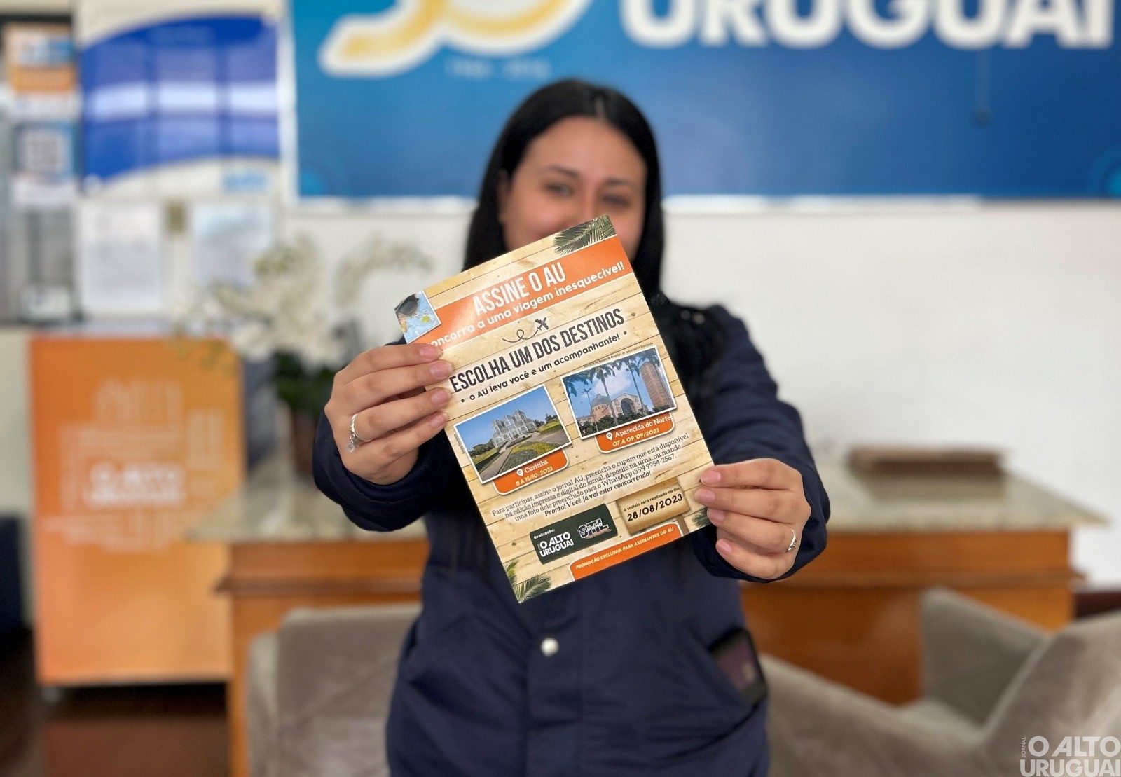 Último dia para entregar os cupons da promoção de viagens do Jornal O Alto Uruguai